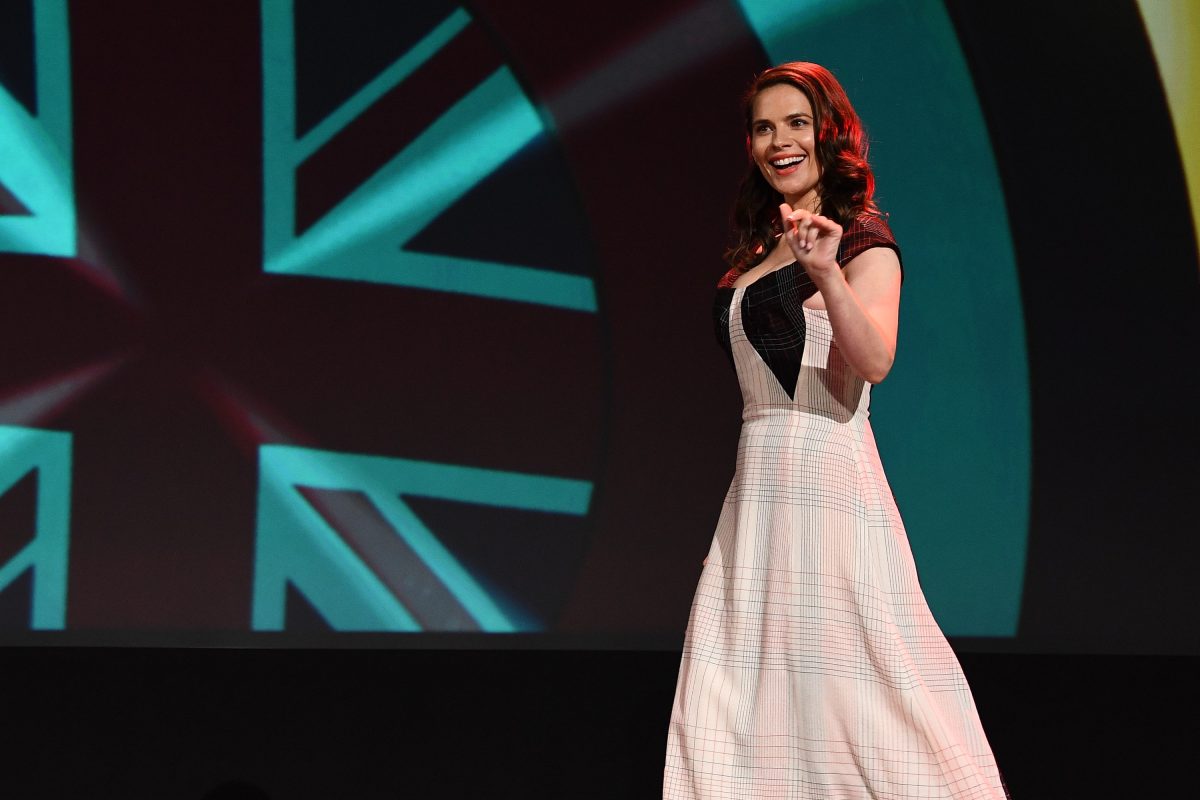 Hayley Atwell, qui peut apparaître en tant que capitaine Carter dans 