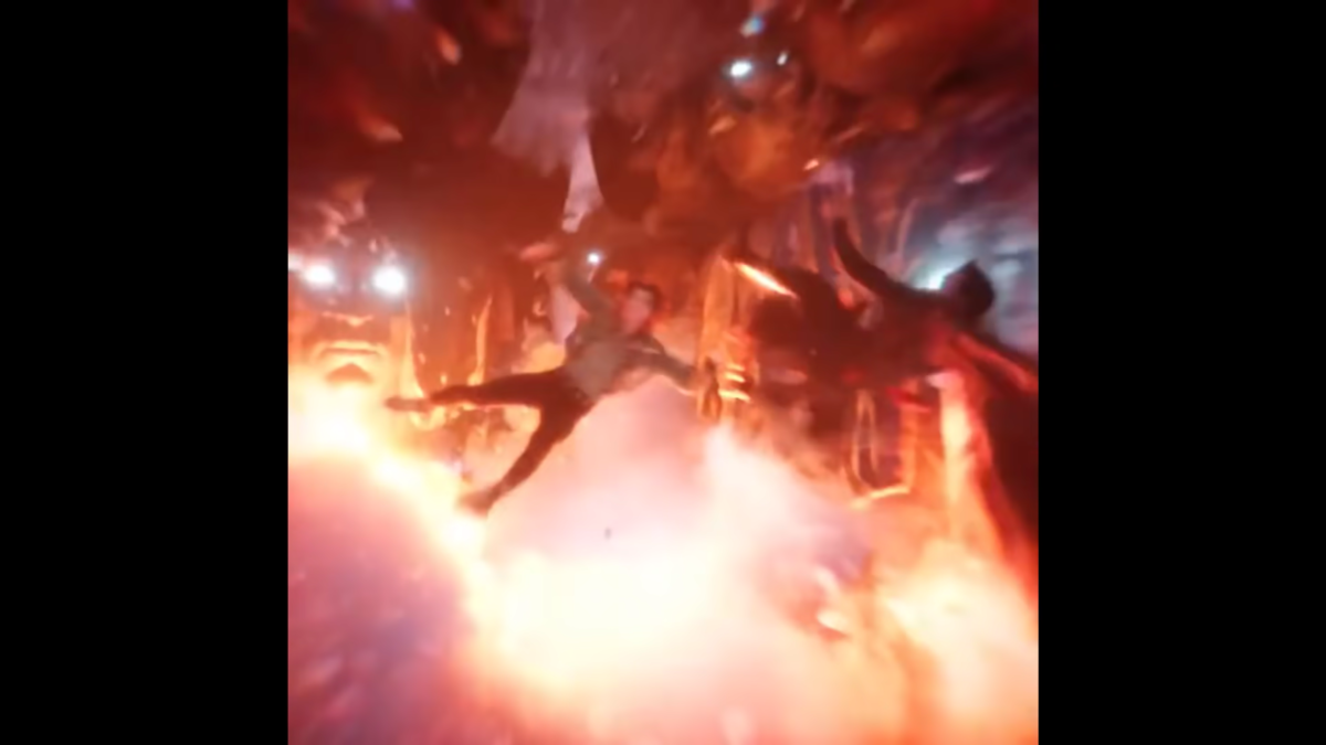 Doctor Strange (Benedict Cumberbatch) et America Chavez (Xochitl Gomez) dans la bande-annonce de