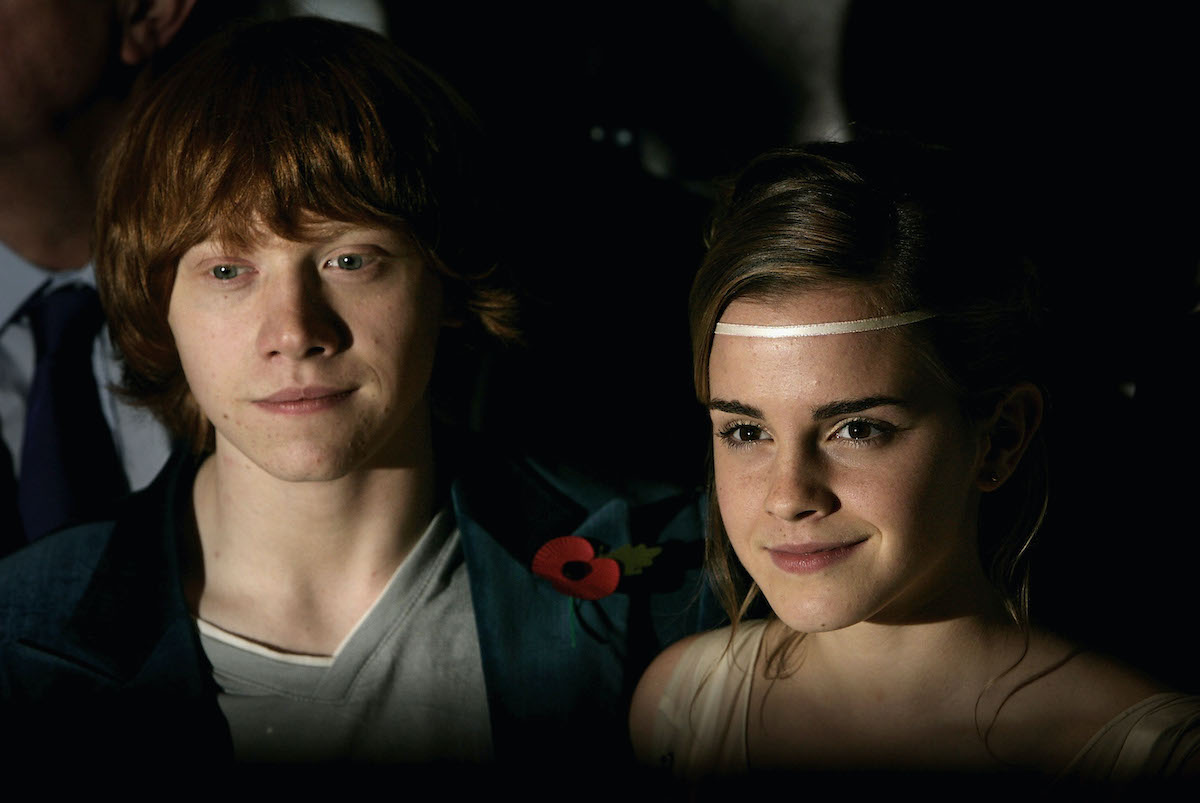 Les anciens d'Harry Potter Rupert Grint et Emma Watson