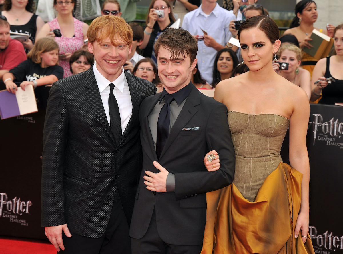 Harry Potter met en vedette Rupert Grint, Daniel Radcliffe et Emma Watson