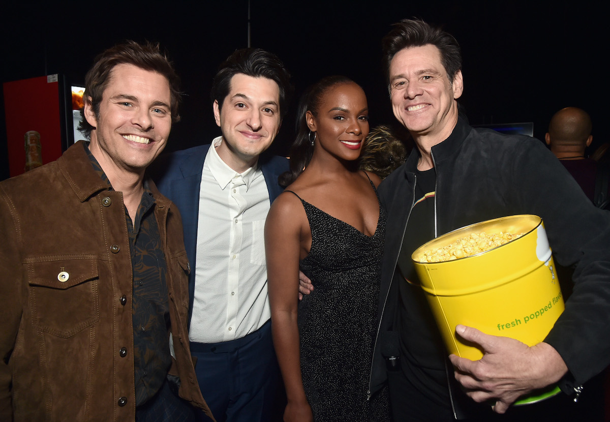 James Marsden, Ben Schwartz, Tika Sumpter et Jim Carrey |  Alberto E. Rodriguez