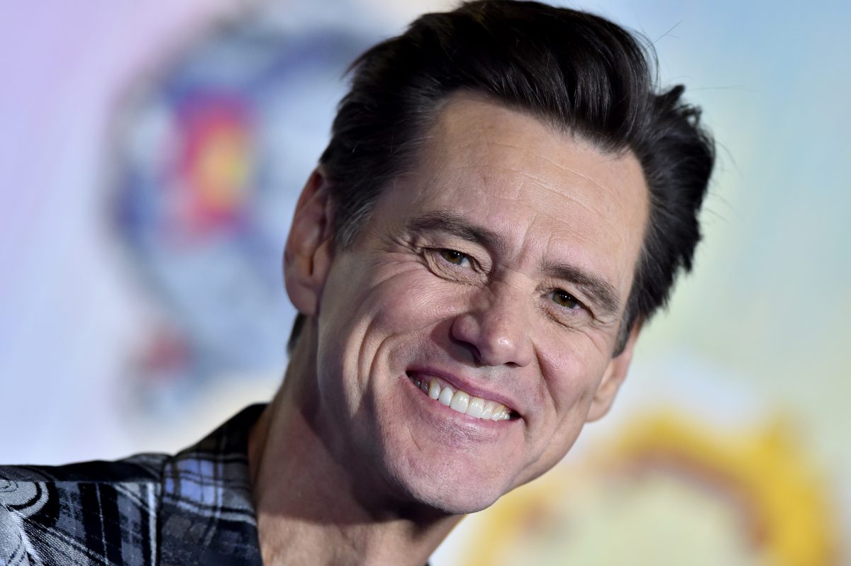 Jim Carrey, qui pourrait se retirer du cinéma, assiste à une projection à Los Angeles de Sonic the Hedgehog.