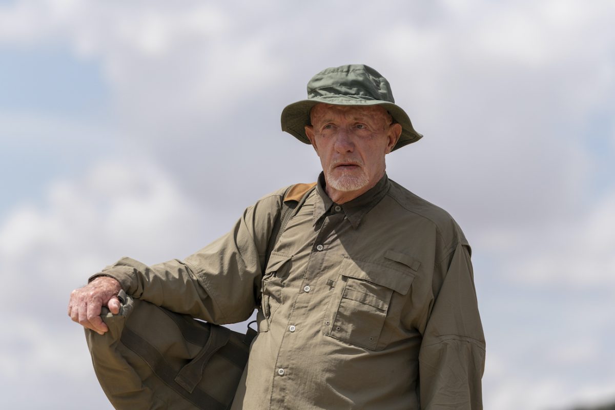 Jonathan Banks dans le rôle de Mike Ehrmantraut dans la saison 5 de 