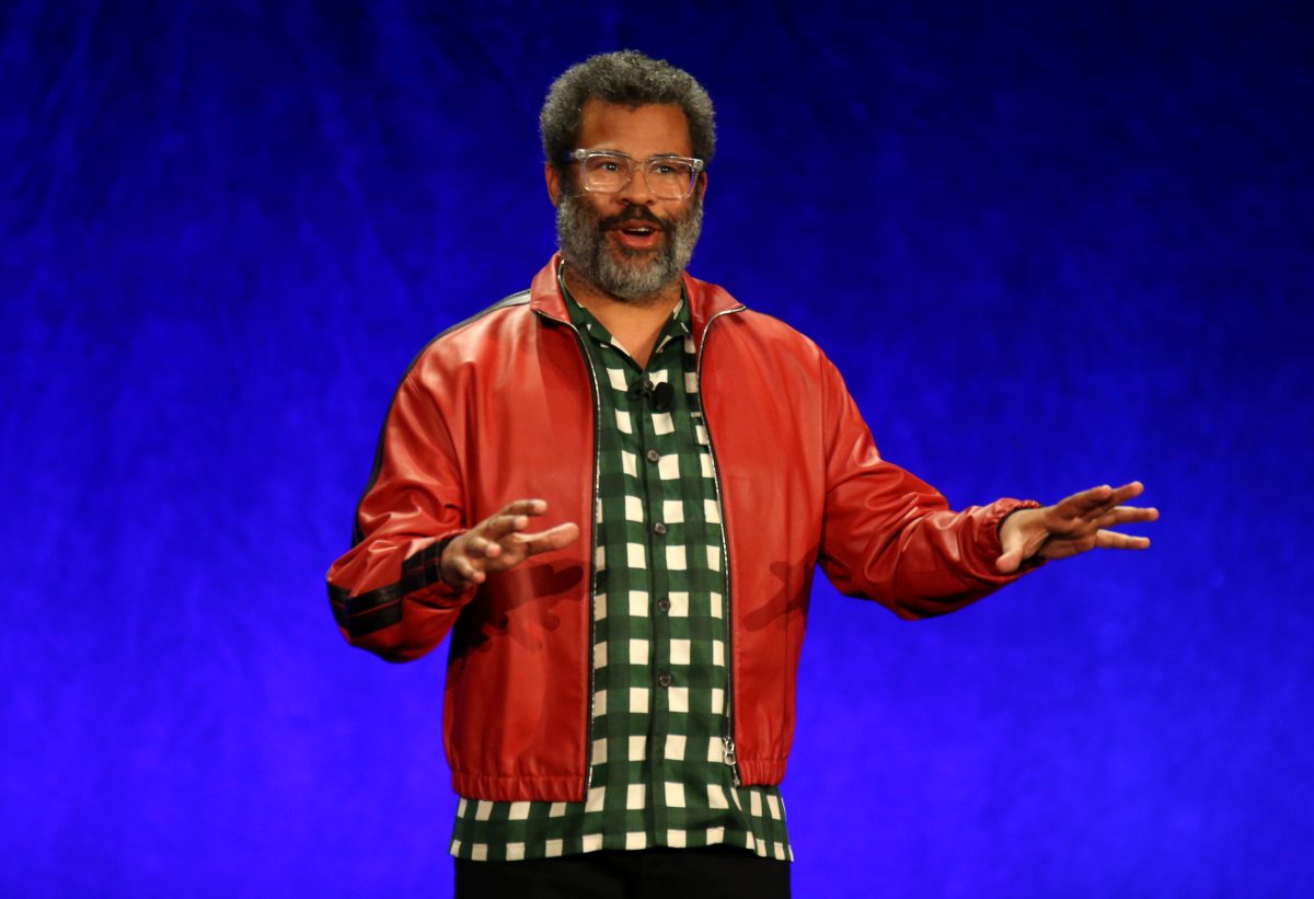 Le réalisateur Jordan Peele discute de ses prochains films Nope lors du panel Universal au CinemaCon 2022