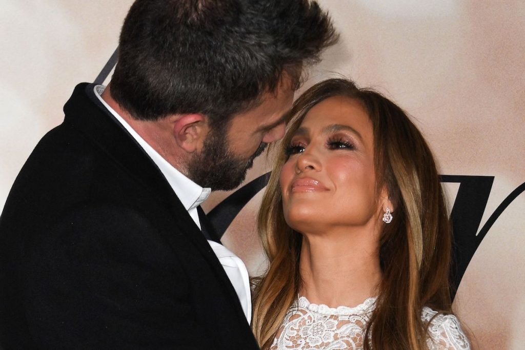 Jennifer Lopez et Ben Affleck arrivent pour une projection spéciale de "Marry Me" à LA
