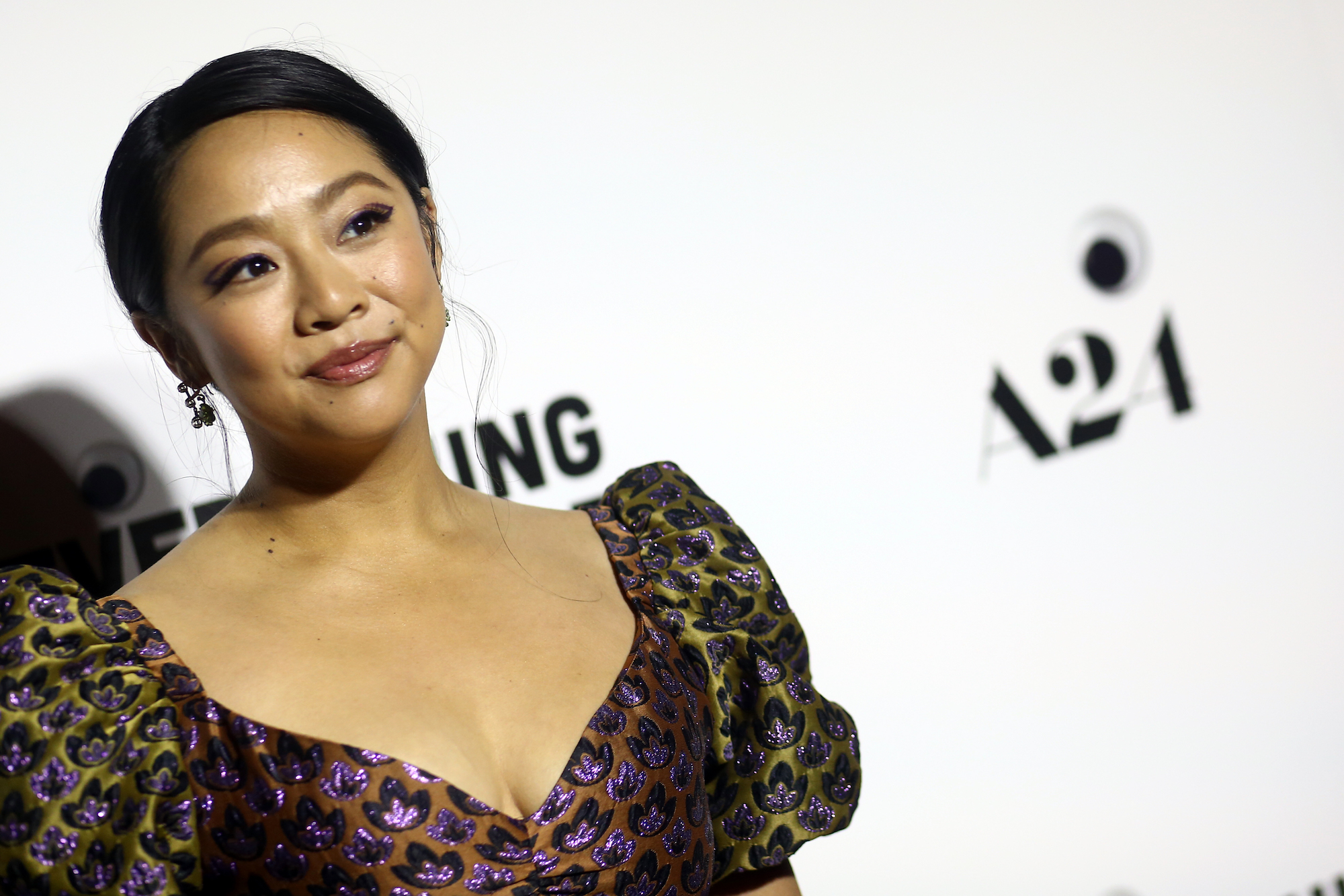 Stephanie Hsu assiste à la première de A24's "Tout partout tout à la fois" au Theatre at Ace Hotel le 23 mars 2022 à Los Angeles, Californie.