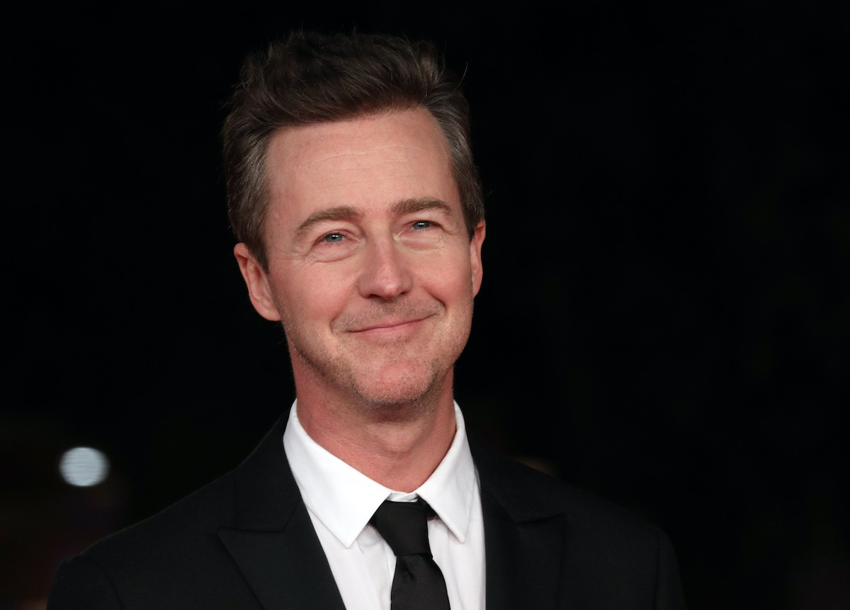 Edward Norton souriant