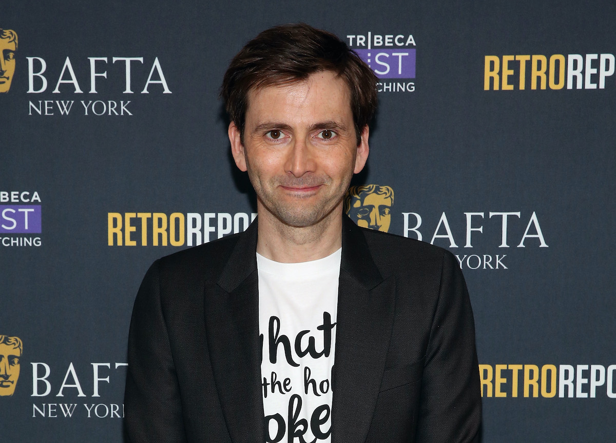 David Tennant souriant