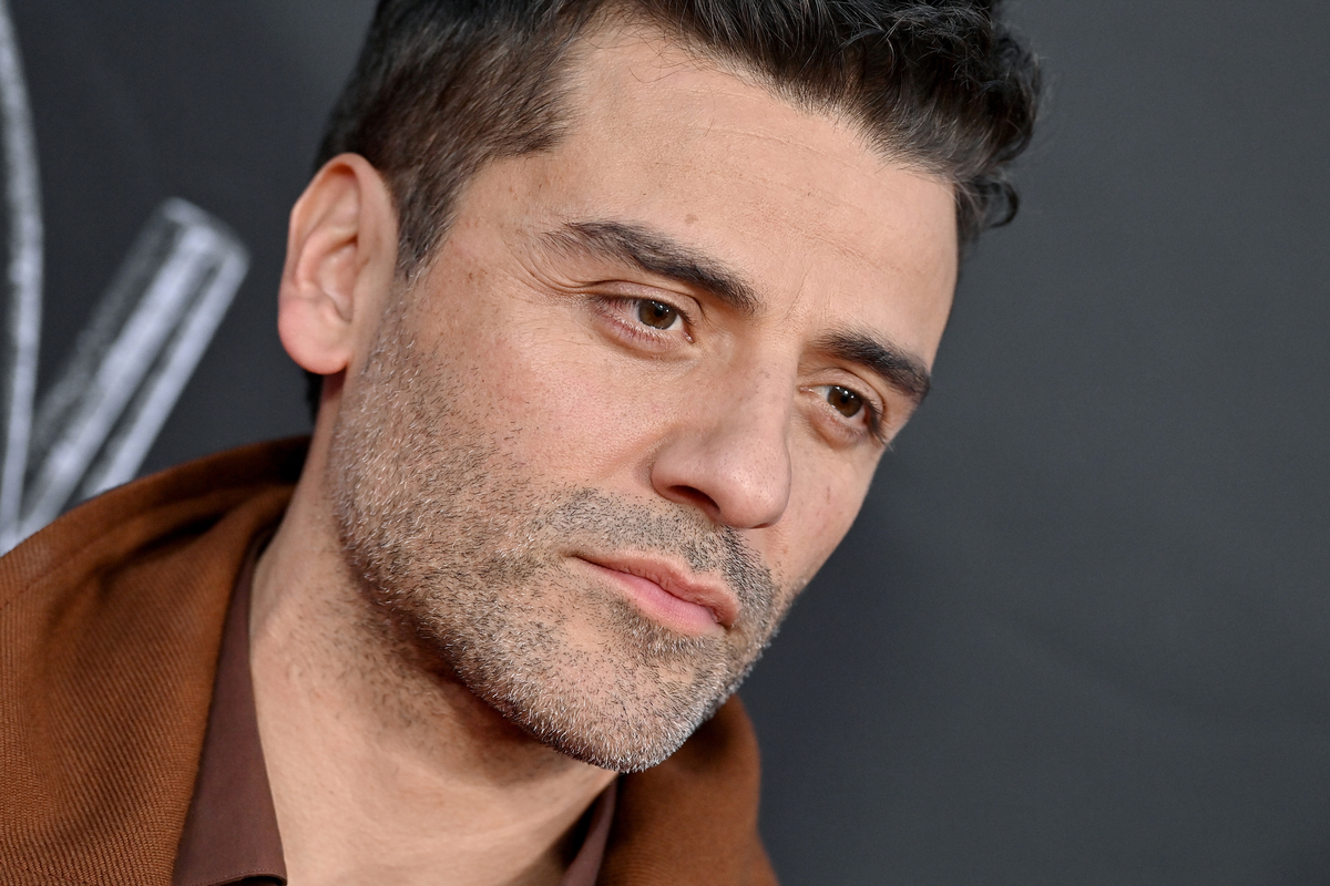 Oscar Isaac à la première de 