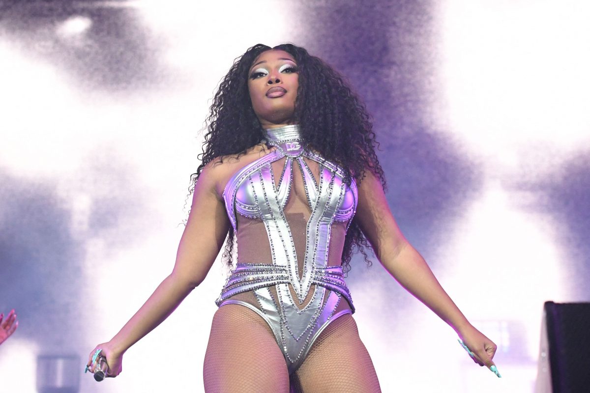 Megan Thee Stallion se produit sur scène au Coachella Valley Music and Arts Festival