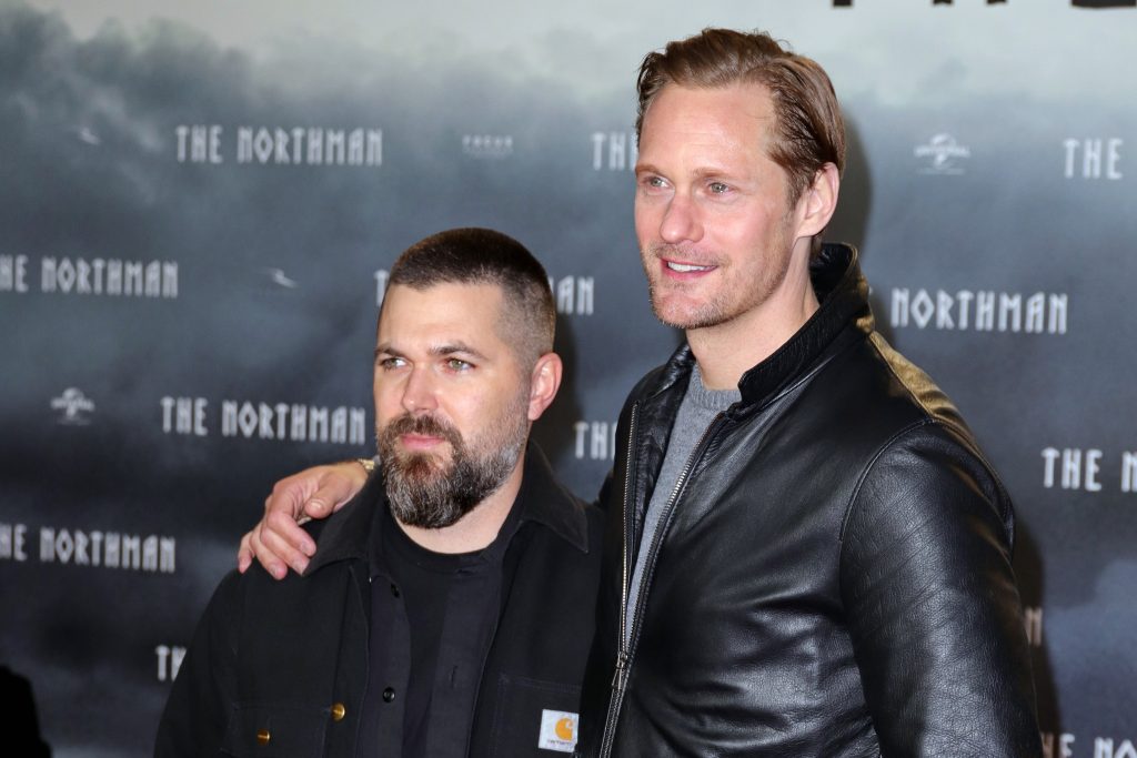 Robert Eggers et Alexander Skarsgård assistent à la première du film allemand The Northman.