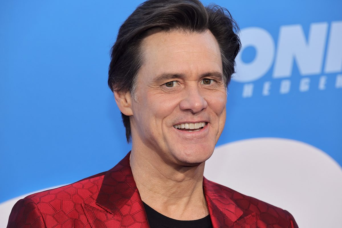 Jim Carrey assiste à la première de Sonic the Hedgehog 2.