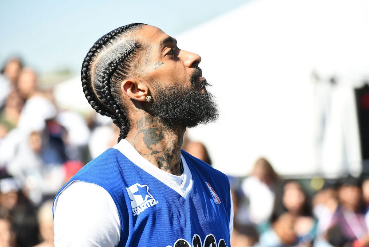 Portrait de Nipsey Hussle - Hussle est décédé en 2019