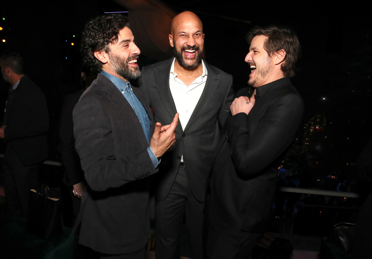 Oscar Isaac, Keegan-Michael Key et Pedro Pascal à l'avant-première de 