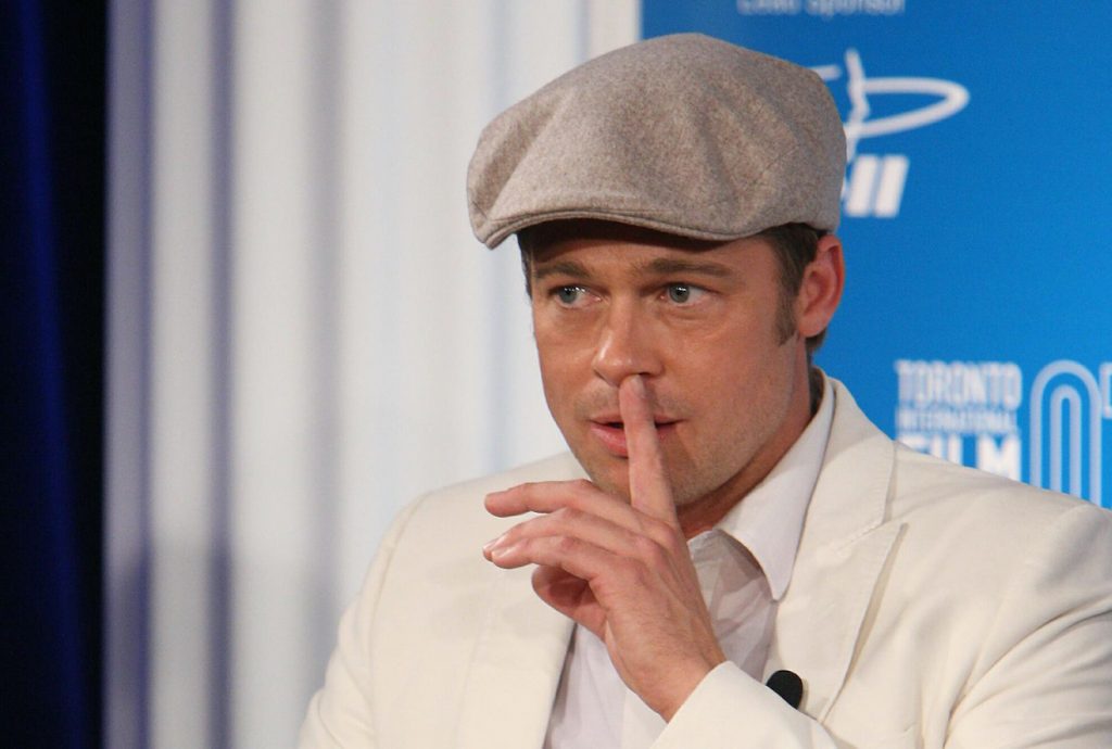 Brad Pitt fait la promotion de