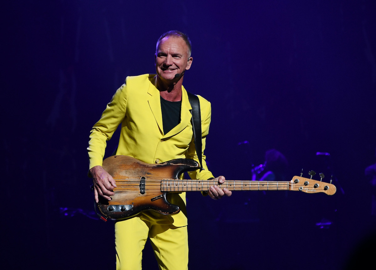 Sting sur scène