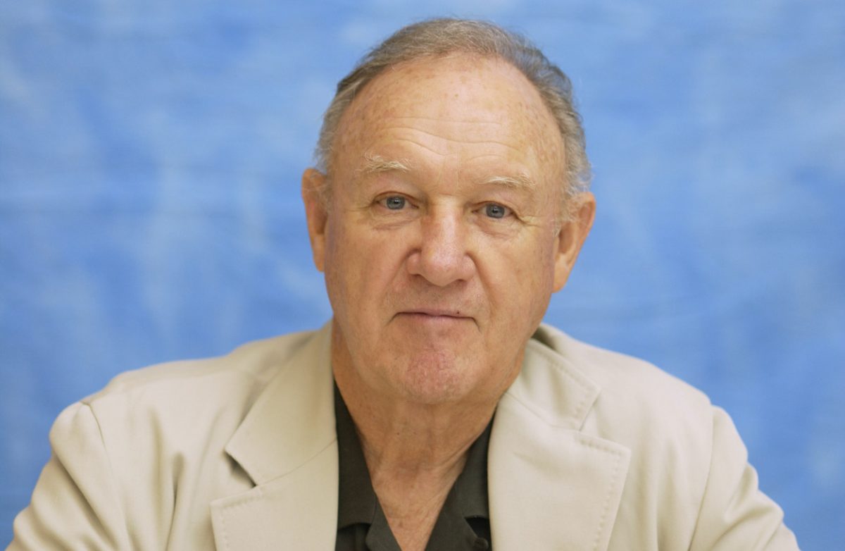 Gene Hackman assiste à une conférence de presse en 2003 pour le film