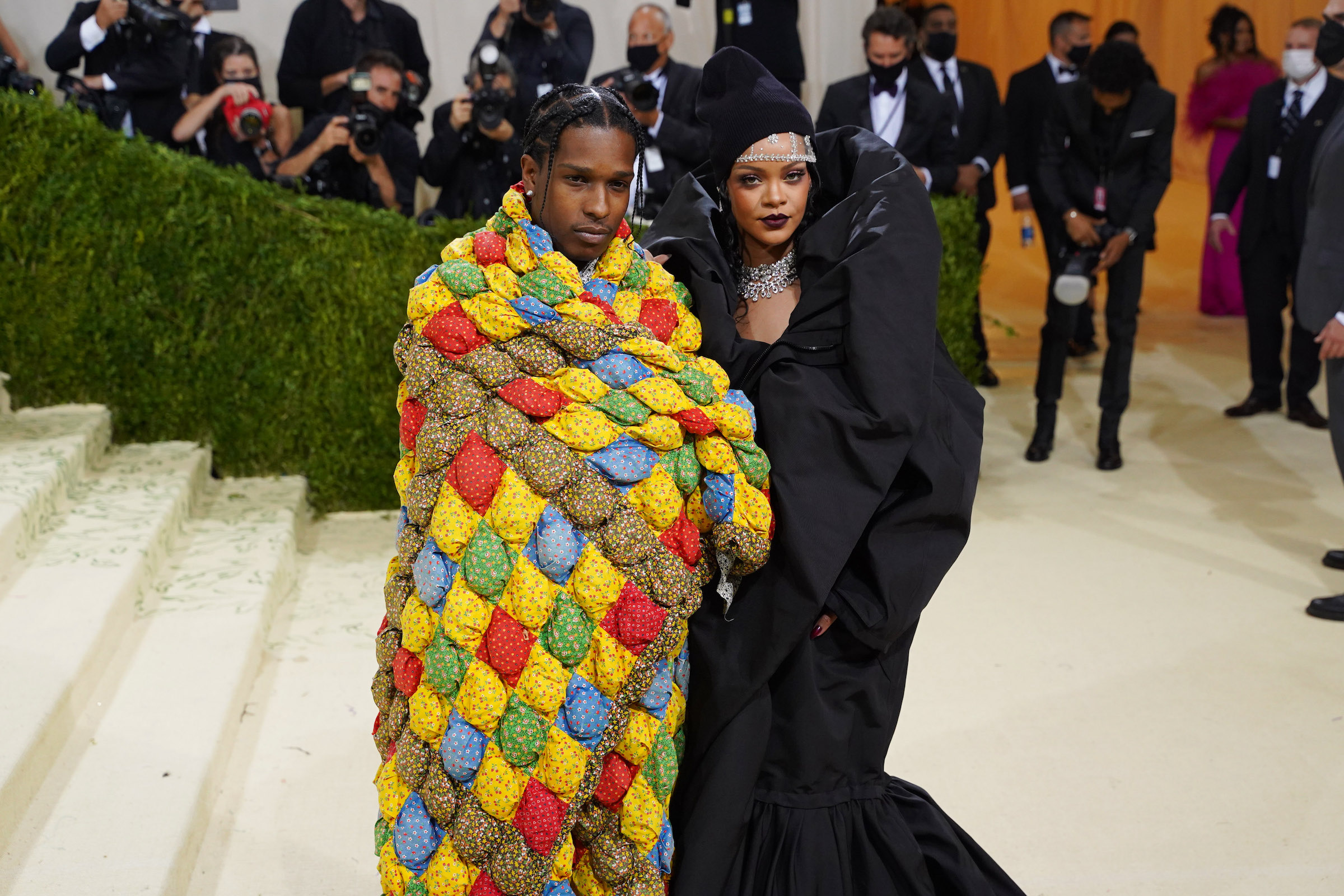 A$AP Rocky et Rihanna au gala du MET