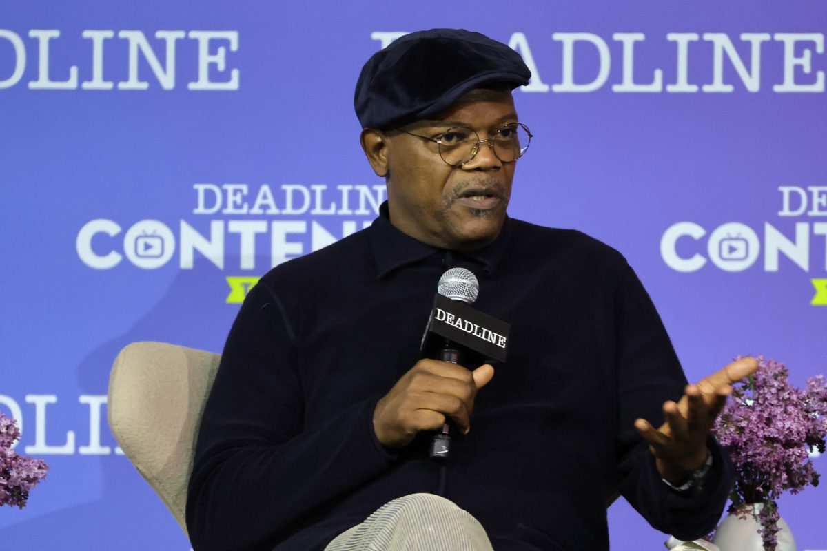 La star de cinéma Samuel L. Jackson parle des derniers jours de Ptolemy Gray lors d'un panel pour la Deadline Contenders Television.