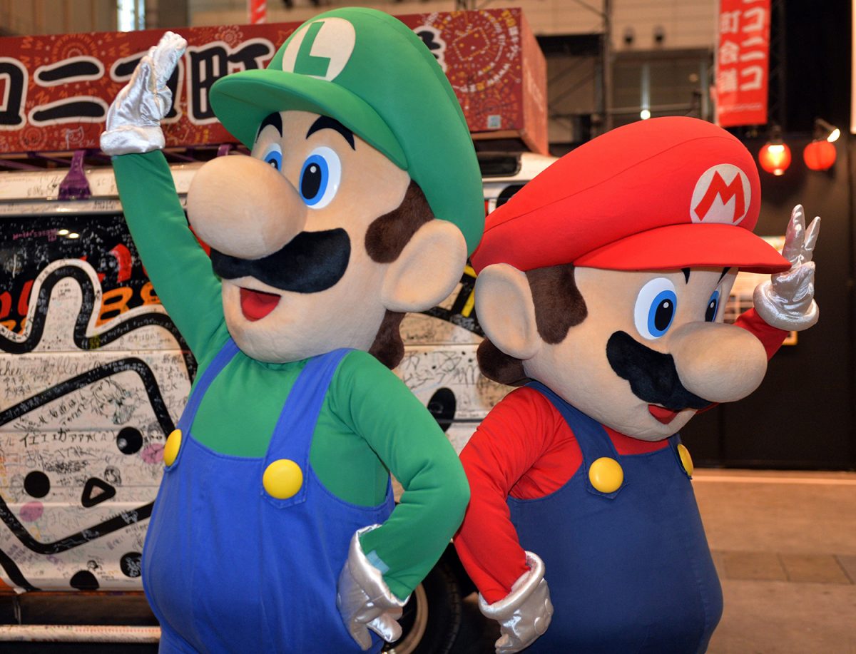 Super Mario Bros Luigi et Mario à Tokyo