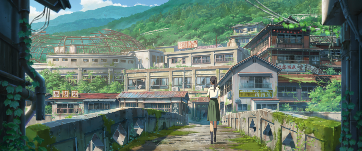 Une photo du prochain Suzume no Tojimari de Makoto Shinkai (titre provisoire)
