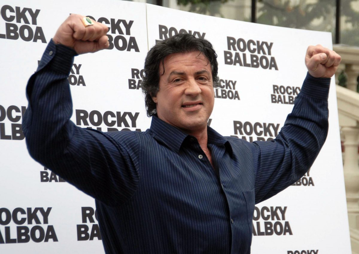 Sylvester Stallone assiste à l'appel photo de Madrid pour son film Rocky Balboa