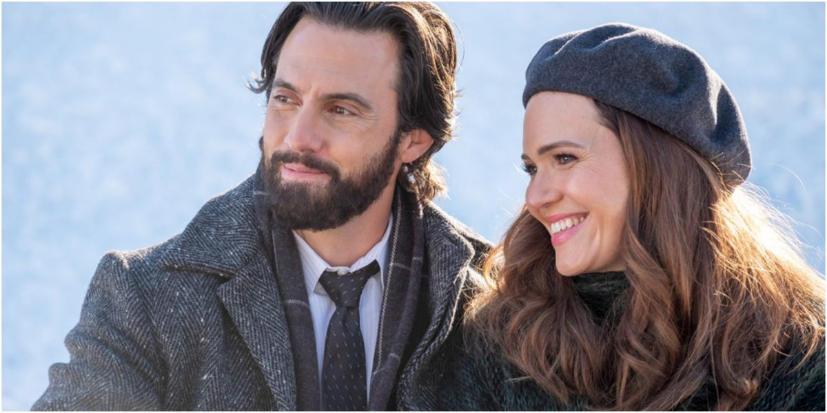 Milo Ventimiglia et Mandy Moore sur le tournage de This Is Us