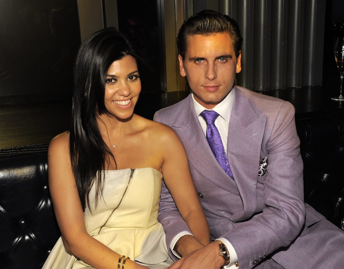 Kourtney Kardashian et Scott Disick sont photographiés ensemble au rat Chateau Nightclub en 2011