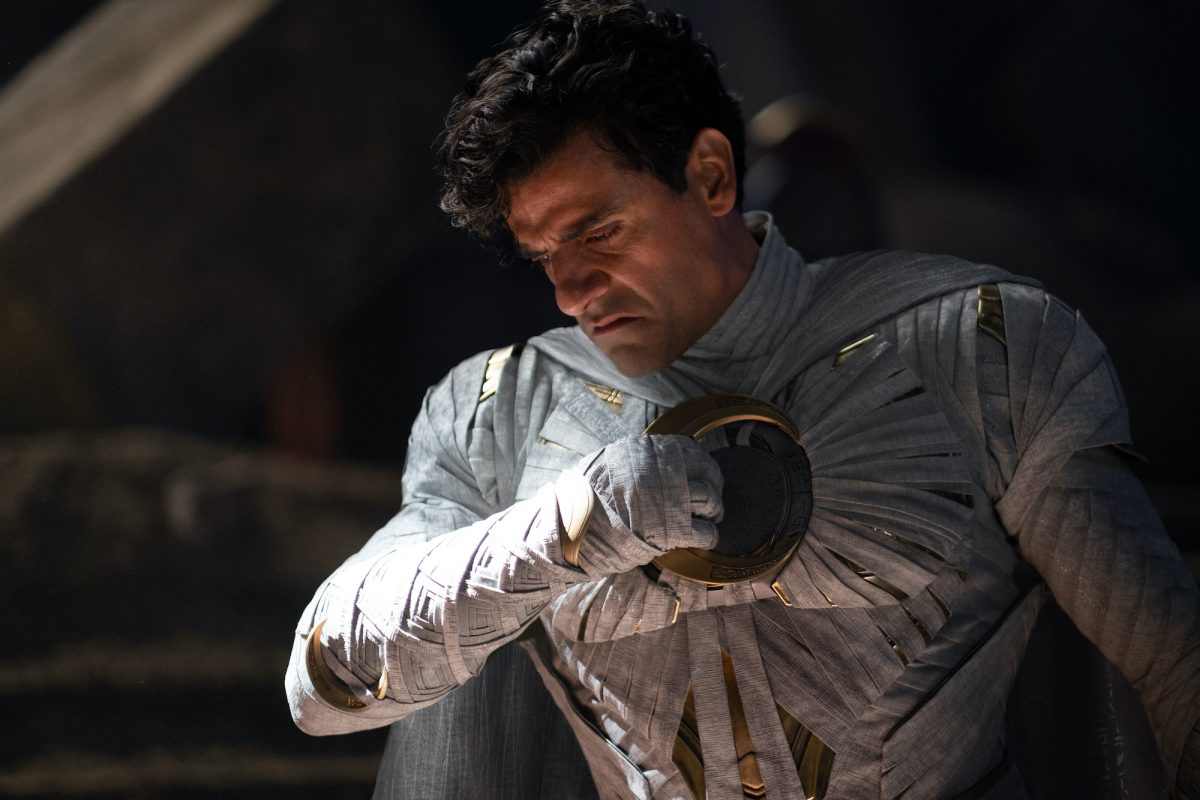 Oscar Isaac dans le rôle de Marc Spector dans l'épisode 6 de 