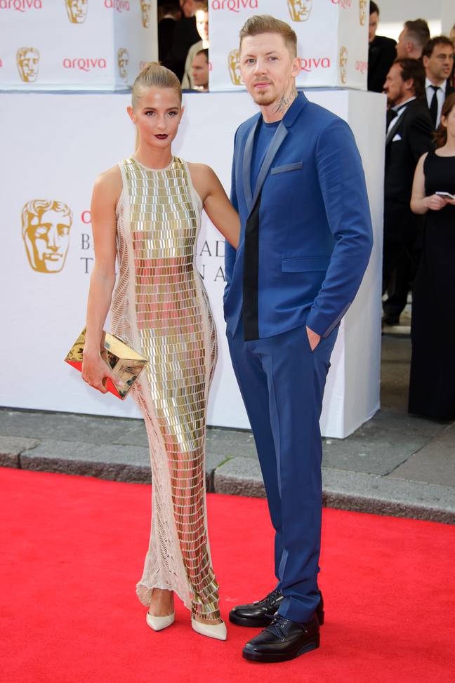 Le rappeur était marié à Millie Mackintosh à l'époque.  Crédit : Alamy 