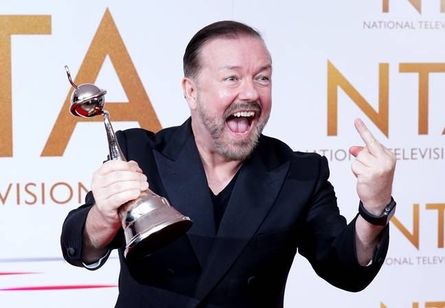 Acaster a qualifié Gervais de « petit garçon cis courageux ».  Crédit : Alamy 
