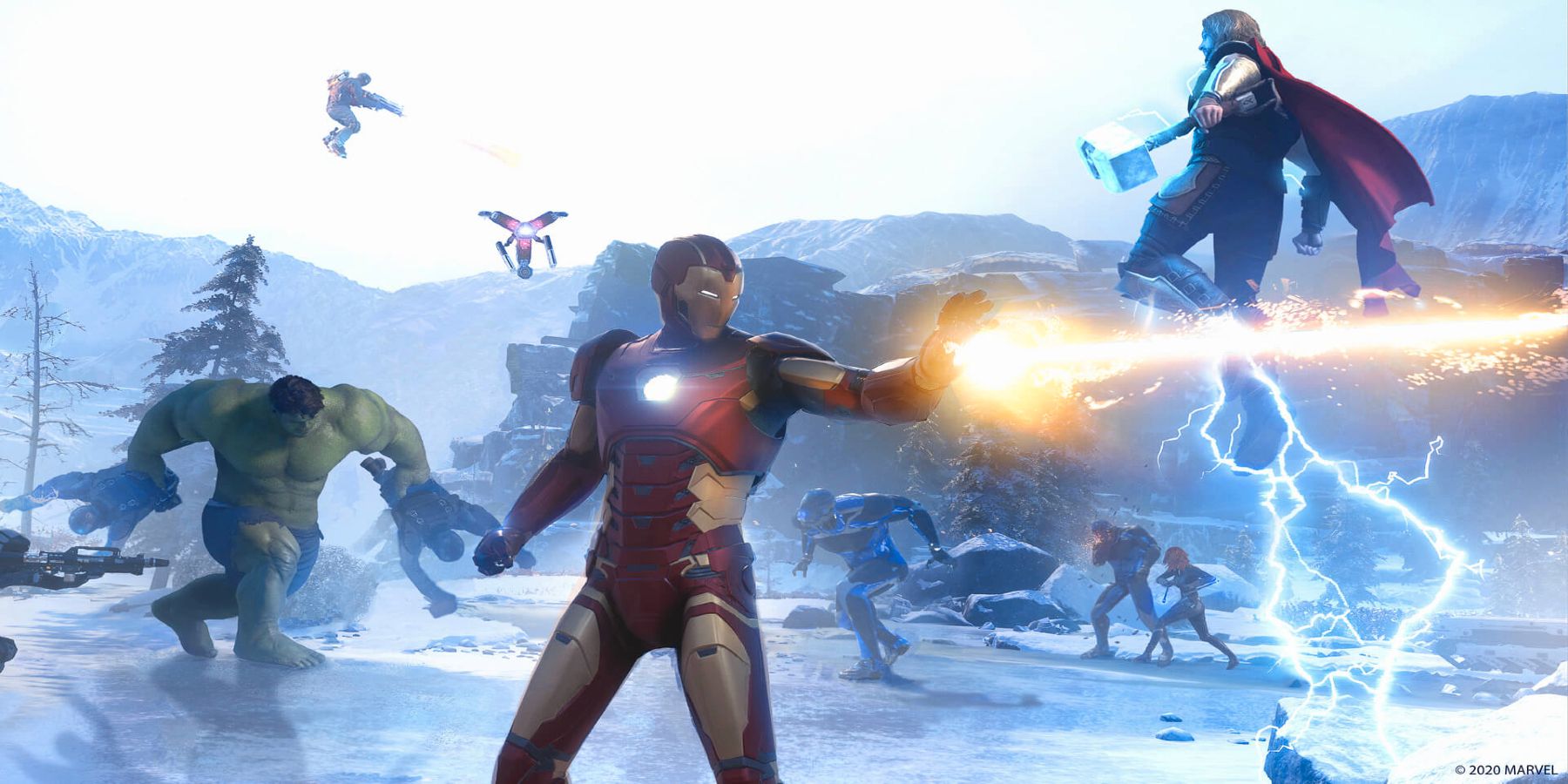 Gameplay des Avengers de Marvel