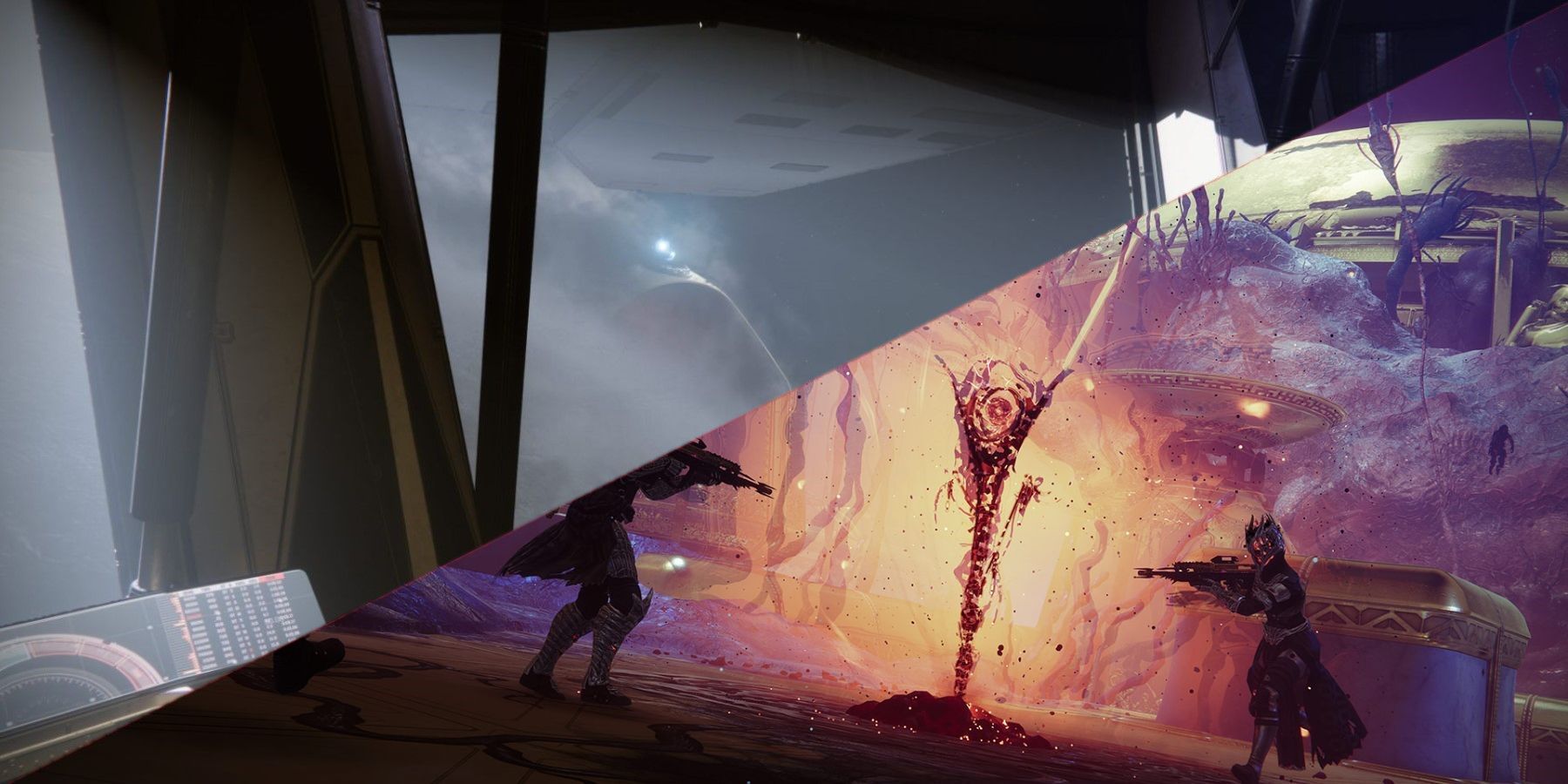 destin 2 saison du contenu recyclé hanté le léviathan raids de navires en zone ouverte zone de patrouille cauchemars shadowkeep dlc lune coucher de soleil fabrication d'armes