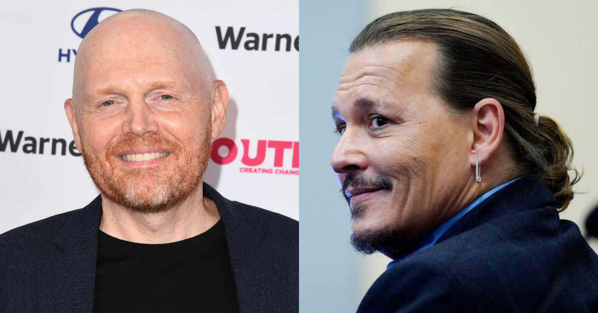 Bill Burr et Johnny Depp portaient tous deux du noir lors de différents événements.