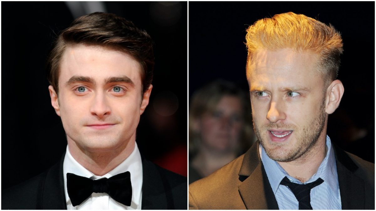 Daniel Radcliffe aux BAFTA Awards 2012 ;  Ben Foster assiste à la première britannique de 