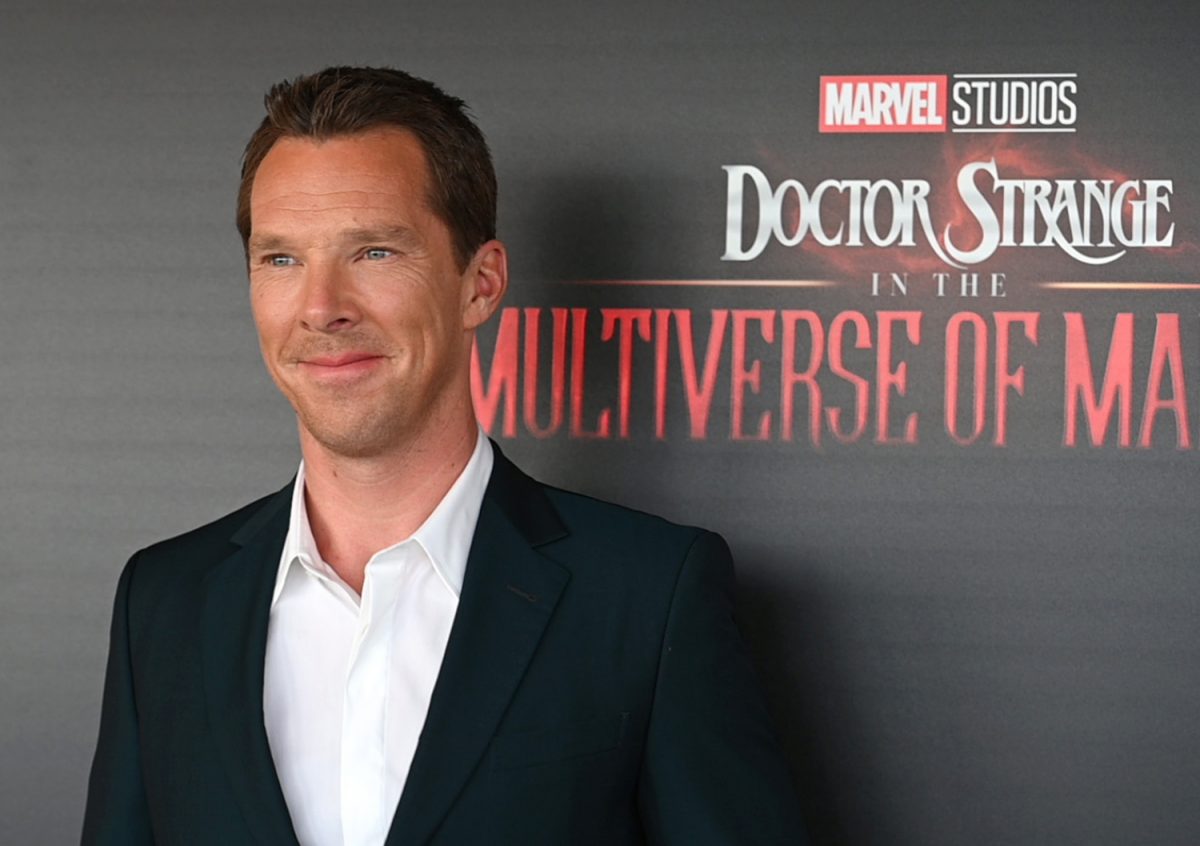 Benedict Cumberbatch assiste à la projection de Doctor Strange in the Multiverse of Madness à New York.