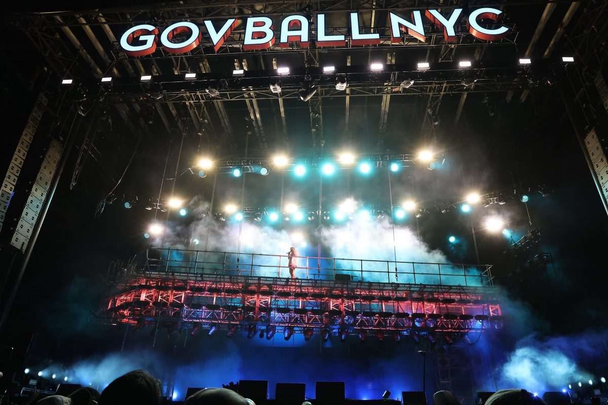 Post Malone se produit lors du Governors Ball Music Festival 2021 au Citi Field