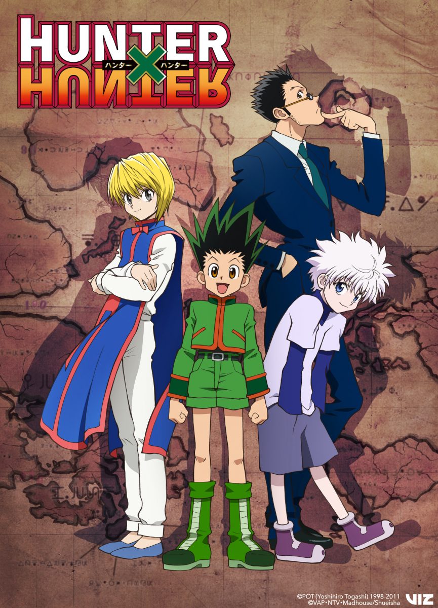 Le visuel clé de Hunter x Hunter. Le manga à succès de Yoshiro Togashi qui est en prison depuis quatre ans, mais il a récemment taquiné le retour de Hunter X Hunter sur Twitter.