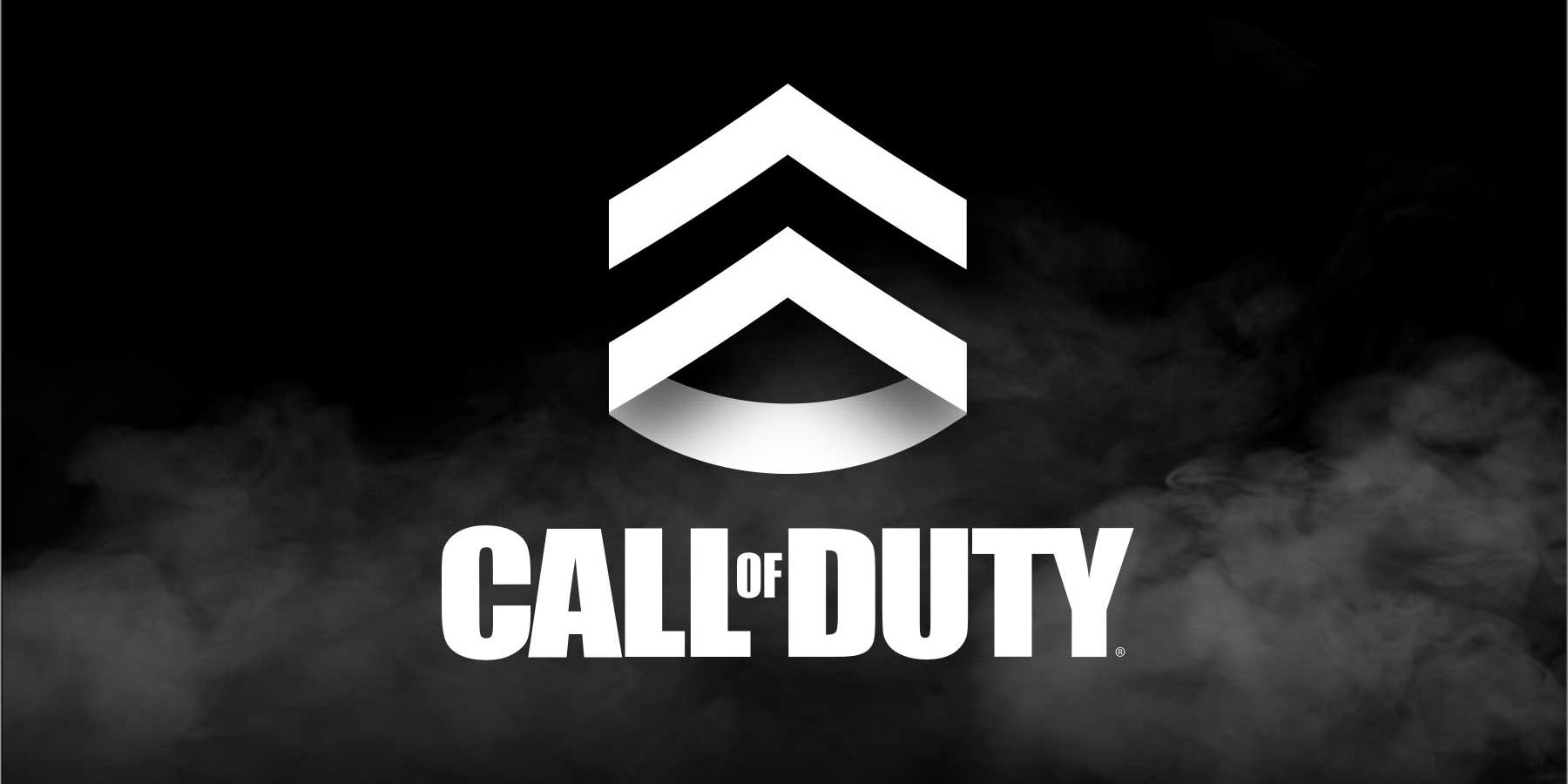 call of duty logo fumée