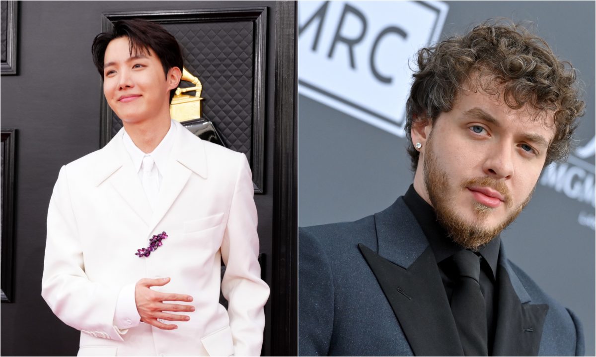 Une photo jointe de J-Hope de BTS et Jack Harlow