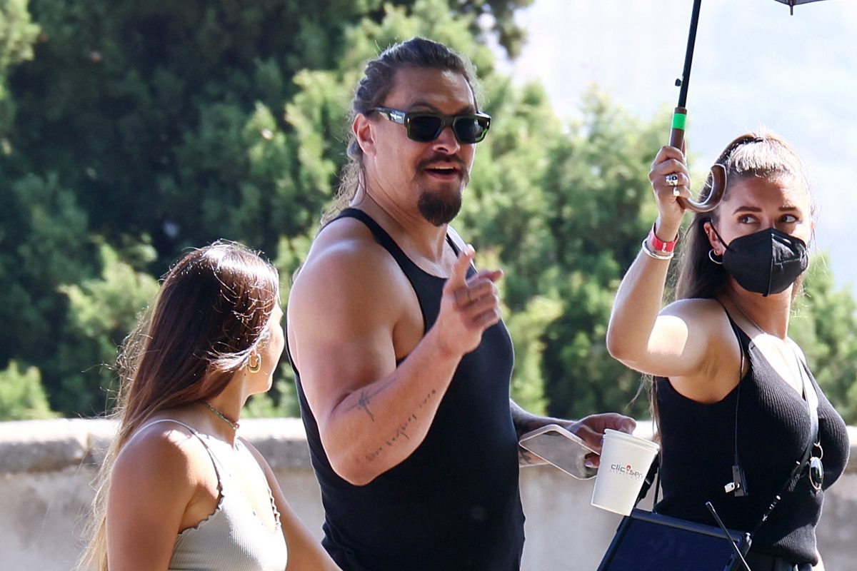 Jason Momoa est aperçu en train de filmer «Fast and Furious 10», qui met également en vedette Vin Diesel, à Rome