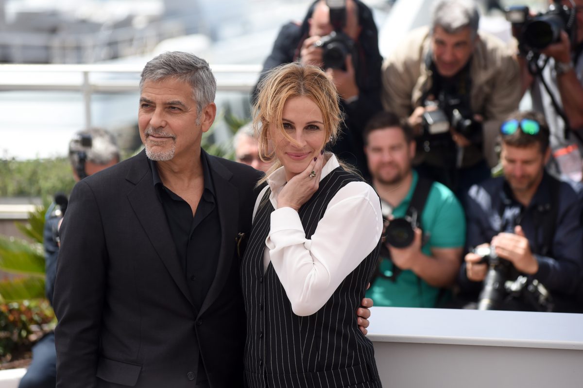 George Clooney et Julia Roberts assistent au photocall de 