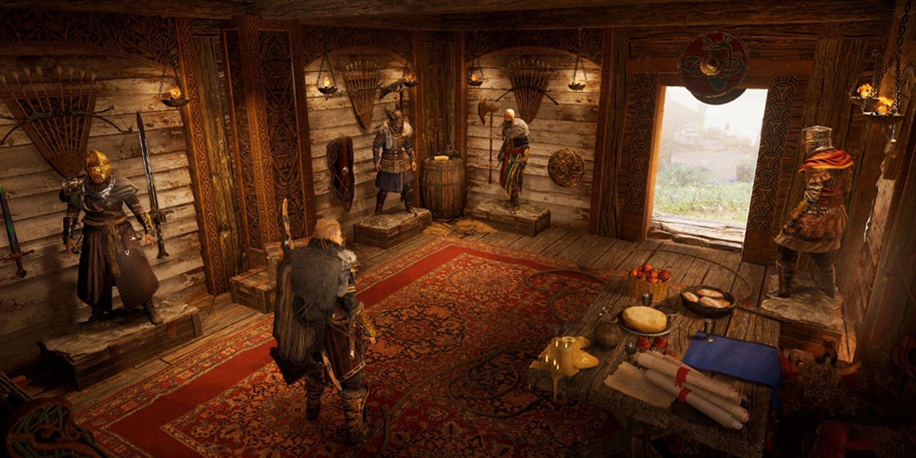 Intérieur de l'armurerie Assassin's Creed Valhalla