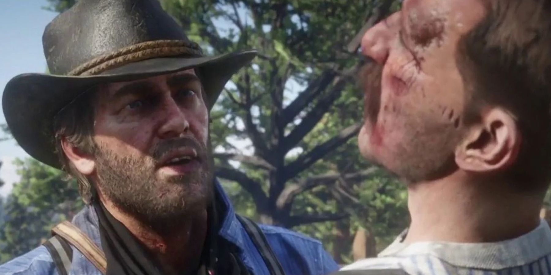 La vidéo bizarre de Red Dead Redemption 2 montre Arthur vomissant sur Jack