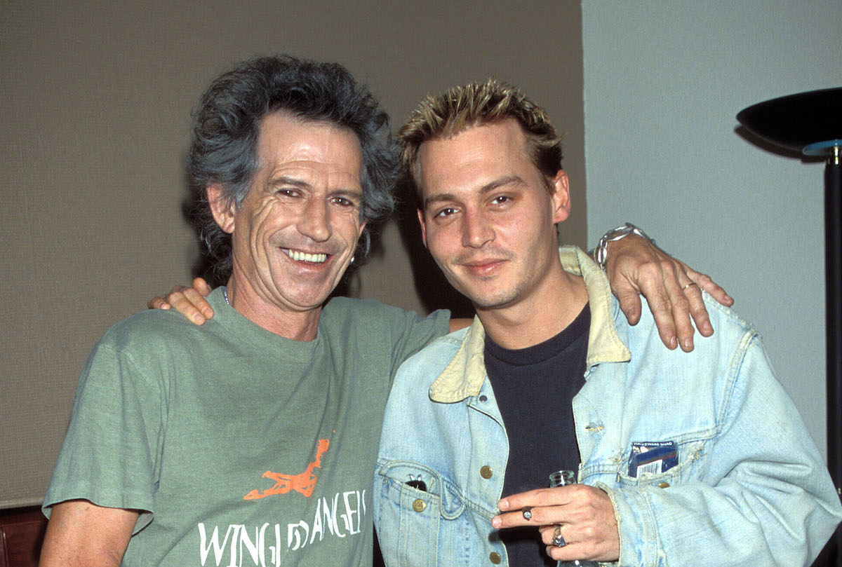 Keith Richards Johnny Depp Pirates des Caraïbes