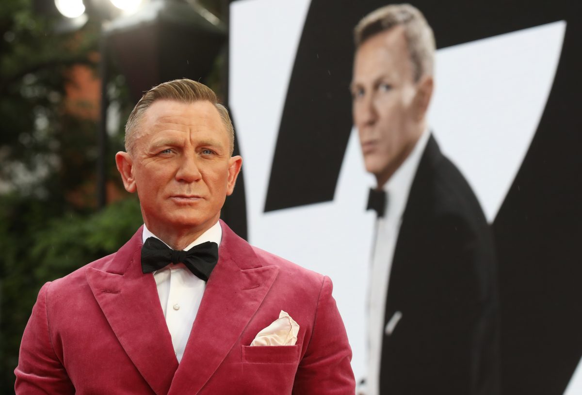 L'acteur de James Bond Daniel Craig assiste à la première de No Time to Die