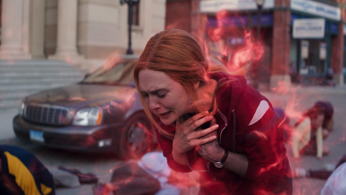 Elizabeth Olsen, qui joue Scarlet Witch dans