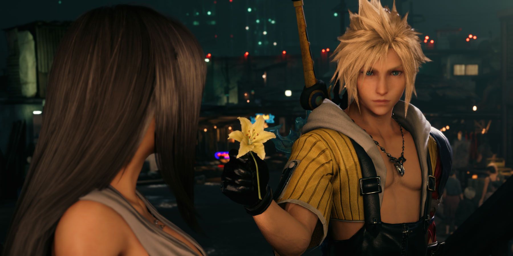 Final Fantasy 7 Remake Nuage Tifa Final Fantasy 10
