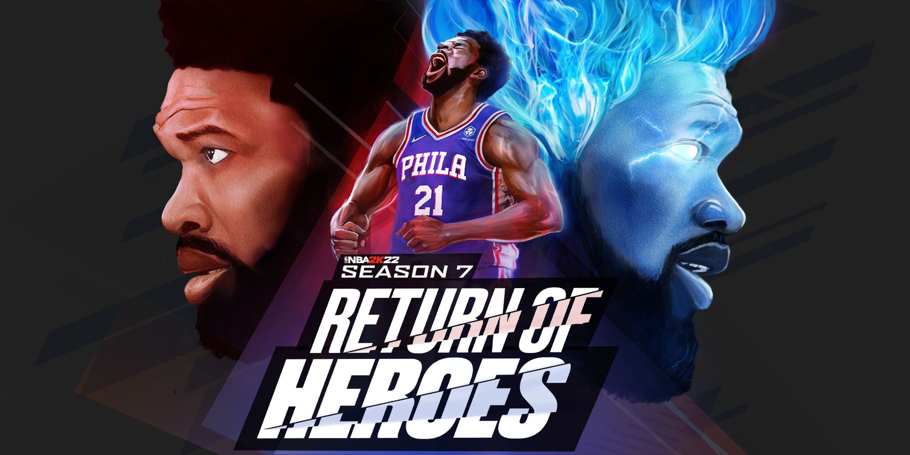 nba 2k22 saison 7 retour des héros joel embiid