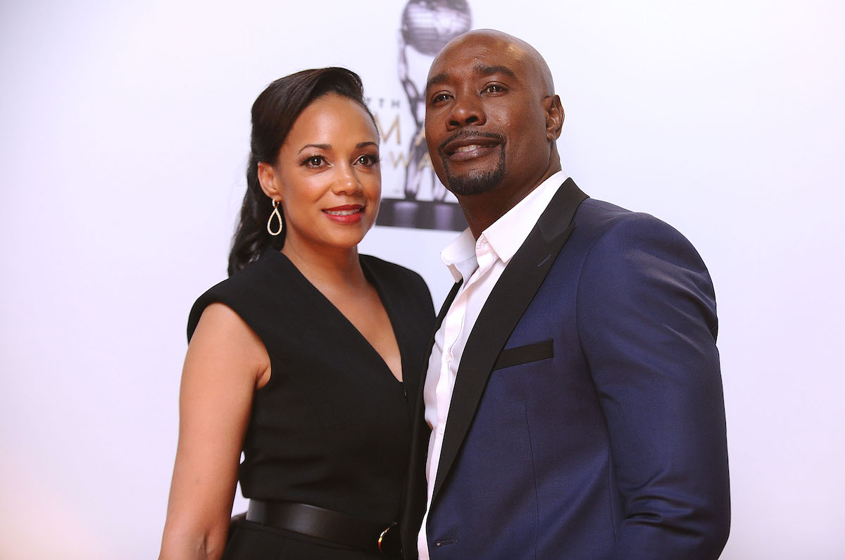 Morris Chestnut et sa femme Pam Byes